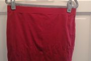 Red mini skirt new size 16