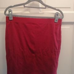 Red mini skirt new size 16