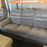 Grey 3+2 recliner sofa set Image 3