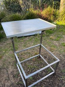 commercial oven & salamander stand
