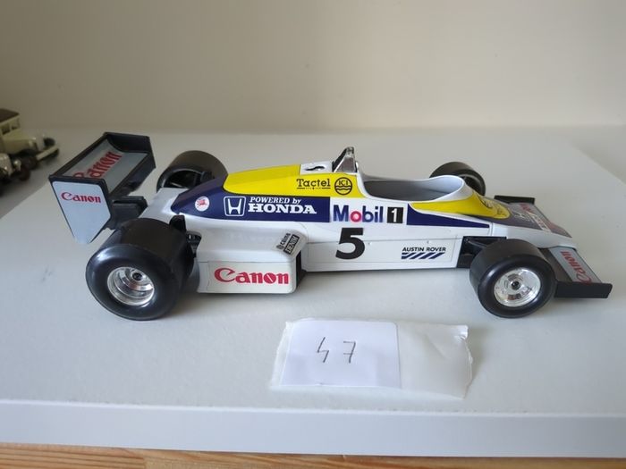Vintage Bburago 1:24 Williams FW08C F1 Diecast - Nigel Mansell "Red 5" - Made in Italy