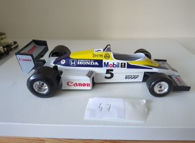 Vintage Bburago 1:24 Williams FW08C F1 Diecast - Nigel Mansell "Red 5" - Made in Italy