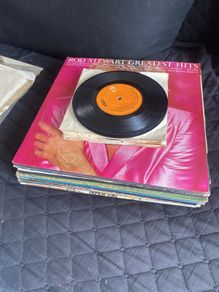 Large Vinyl Record Collection