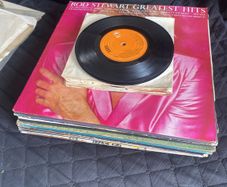Large Vinyl Record Collection