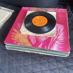 Large Vinyl Record Collection