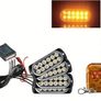 4 X 12 LED Bar Lights 12-24V Van Truck Tractor Car Grille Lamps Image 5