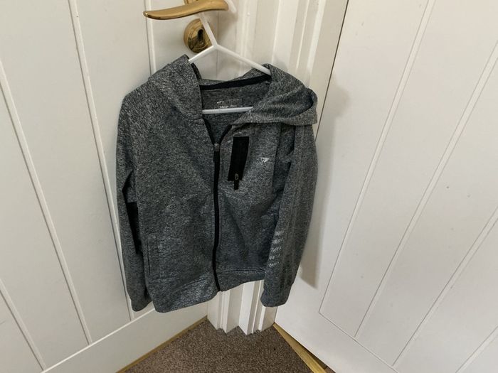 Grey mix hoodie age 8/9