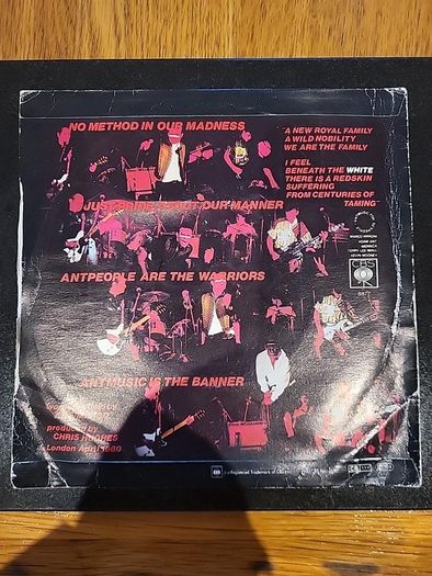Adam And The Ants Kings Of The Wild Frontier Vinyl