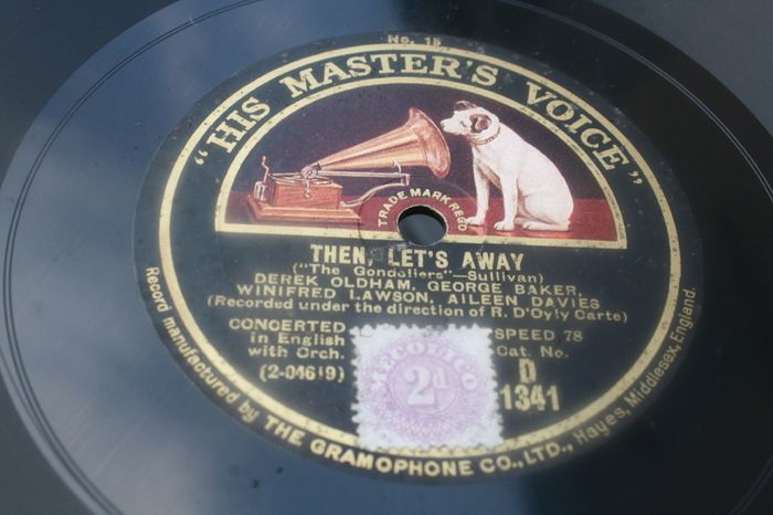 Antique Gramophone records