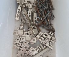 hinges and roof screws