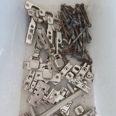 hinges and roof screws