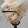 Blush Pink Crystal Cluster - Mineral, Metal Stand Image 8
