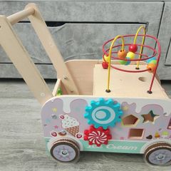 wooden walker