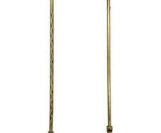 Pair Vintage Brass Highlands Toasting Forks