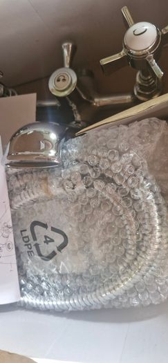 Edwardian bath shower mixer