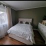 Double bed frame + headboard and mattress Image 2