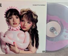 Im Only Fucking Myself Lola Young Strawberry Milkshake Liquid Filled Vinyl free viewing