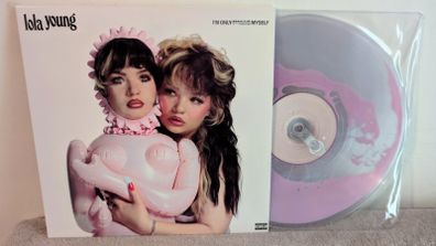 Im Only Fucking Myself Lola Young Strawberry Milkshake Liquid Filled Vinyl free viewing