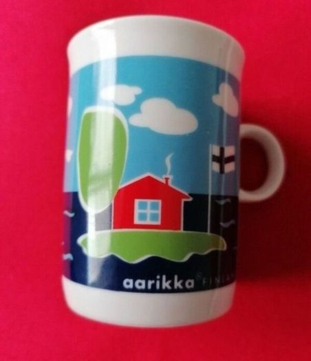 Aarikka Ceramic Mug (1980s)