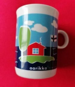 Aarikka Ceramic Mug (1980s)