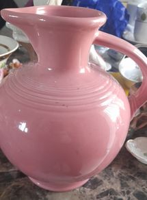 fiesta ware water jug