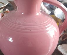 fiesta ware water jug