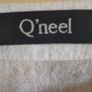 Q'neel White with grey top  90% Linen.New Image 3