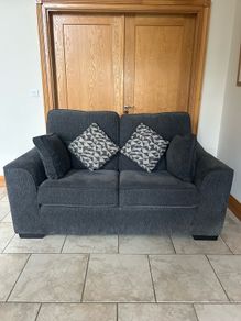 Grey Two seater "Burghley" sofa - Never used