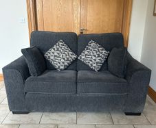 Grey Two seater "Burghley" sofa - Never used