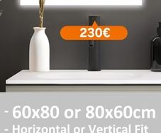 LED Bathroom Mirror Shaver Socket