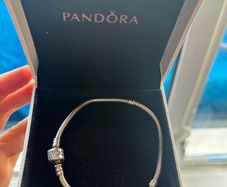 Pandora Womens 20cm Charm Silver Bracelet