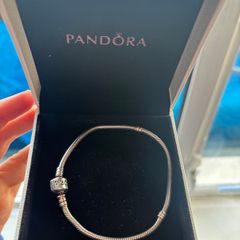 Pandora Womens 20cm Charm Silver Bracelet