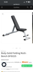 Weight Bench - FID Adjustable Commercial grade bench - foldable