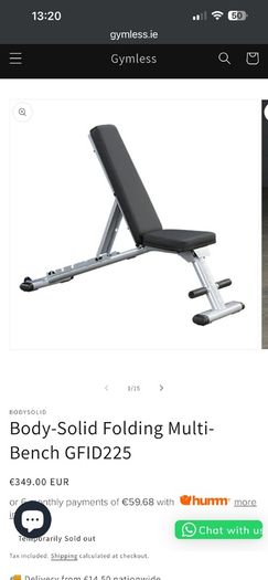 Body-Solid GFID225 Folding Commercial Grade Bench