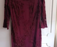 Wallis Embroidered Lace Dress