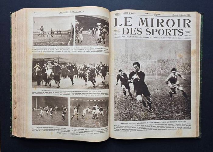 Le Miroir des Sports 1924  1925  Complete Bound Volume 686 Pages Paris Olympics