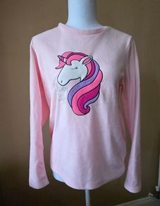 Unicorn pyjama top size UK8-10