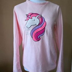 Unicorn pyjama top size UK8-10