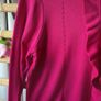 jumper Bnwt gallery Dunnes stores size small cerise frilled detail size small Image 5