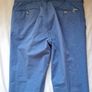 Meyer rio cotton trousers Size 36/32 zip fly blue cotton In like new condition Image 4