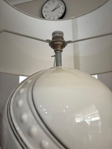Belleek table lamp