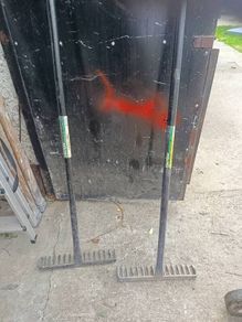 Steel rake