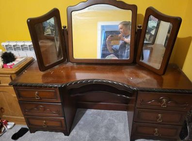 Dressing Table with Stool