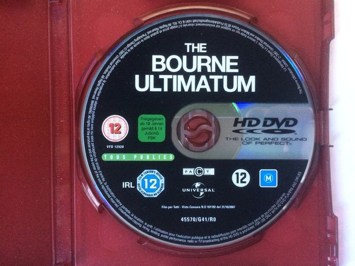 The Bourne Ultimatum [2007] Matt Damon [ HD-DVD Movie ]
