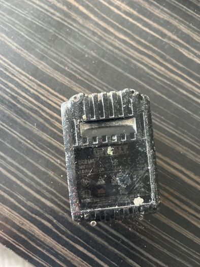 Broken dewalt battery
