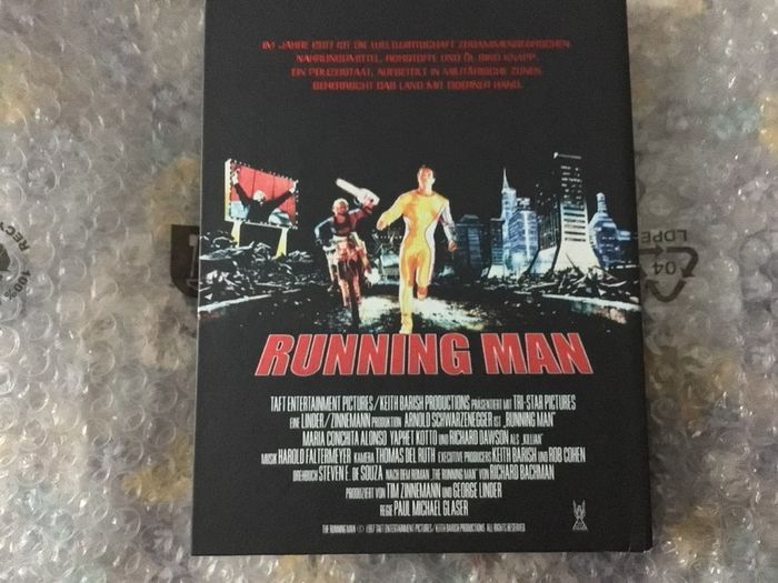 Running Man 4K Mediabook