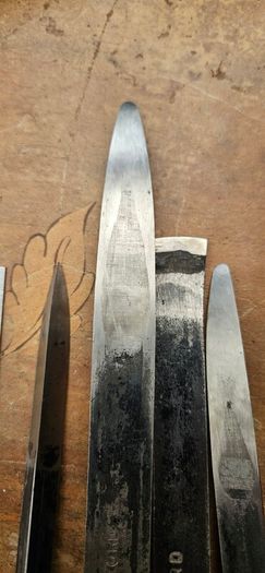4 Moore and Wright bearing scrapers