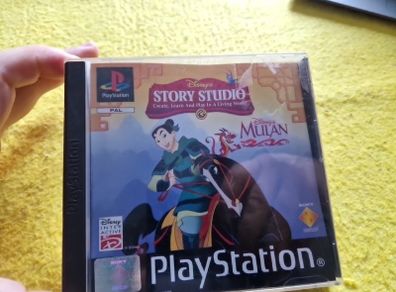 Disney Story Studio Mulan PlayStation1 Ps1 PlayStation2 Ps2 Games Original