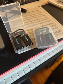Pale Blue 9V USB-C Rechargeable Batteries - 2 Pack