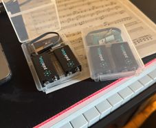 Pale Blue 9V USB-C Rechargeable Batteries - 2 Pack